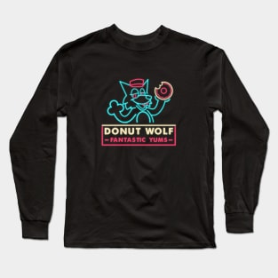 Donut Wolf - Fantastic Yums! Long Sleeve T-Shirt